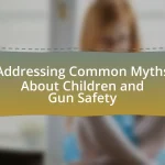 Addressing Common Myths About Children and Gun Safety