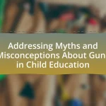 Addressing Myths and Misconceptions About Guns in Child Education