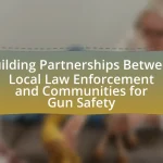 Building Partnerships Between Local Law Enforcement and Communities for Gun Safety
