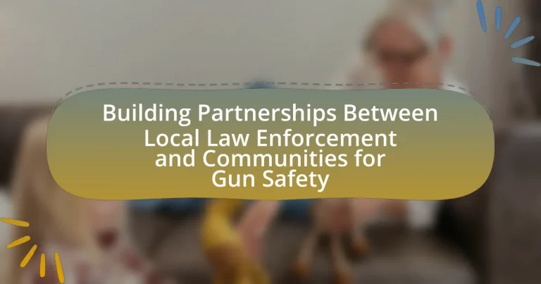 Building Partnerships Between Local Law Enforcement and Communities for Gun Safety