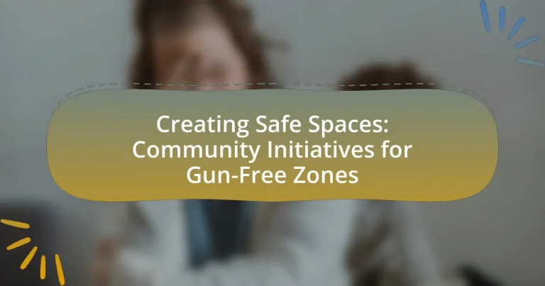 Creating Safe Spaces: Community Initiatives for Gun-Free Zones