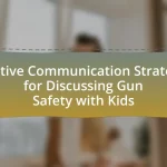 Effective Communication Strategies for Discussing Gun Safety with Kids