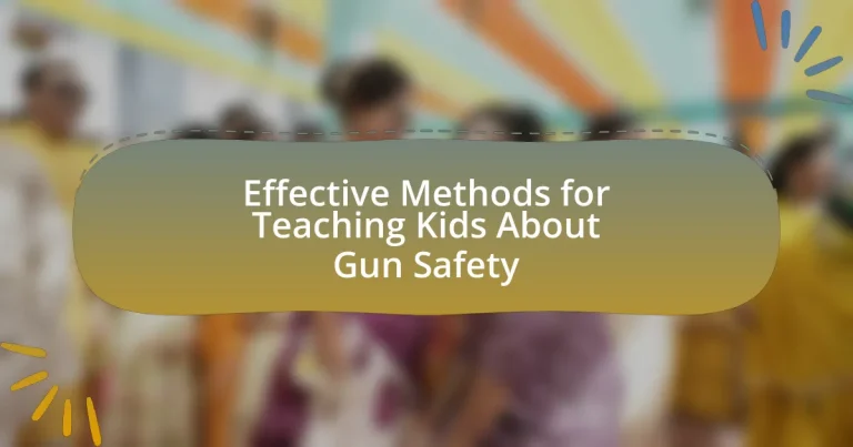 Effective Methods for Teaching Kids About Gun Safety