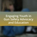 Engaging Youth in Gun Safety Advocacy and Education