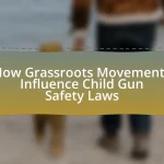 How Grassroots Movements Influence Child Gun Safety Laws