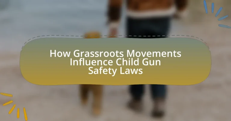 How Grassroots Movements Influence Child Gun Safety Laws