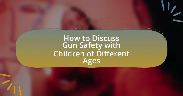 How to Discuss Gun Safety with Children of Different Ages