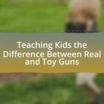 Teaching Kids the Difference Between Real and Toy Guns