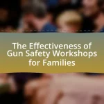 The Effectiveness of Gun Safety Workshops for Families