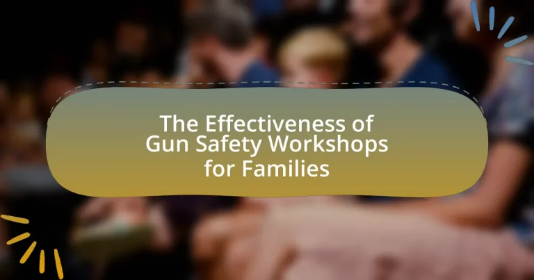 The Effectiveness of Gun Safety Workshops for Families
