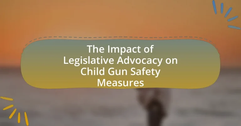 The Impact of Legislative Advocacy on Child Gun Safety Measures