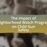 The Impact of Neighborhood Watch Programs on Child Gun Safety