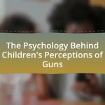 The Psychology Behind Children’s Perceptions of Guns