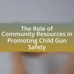 The Role of Community Resources in Promoting Child Gun Safety