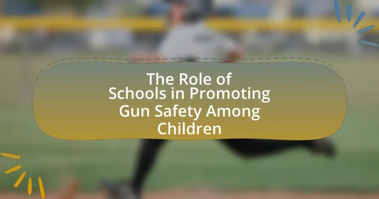 The Role of Schools in Promoting Gun Safety Among Children