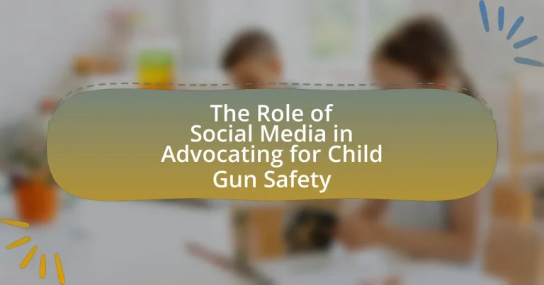 The Role of Social Media in Advocating for Child Gun Safety