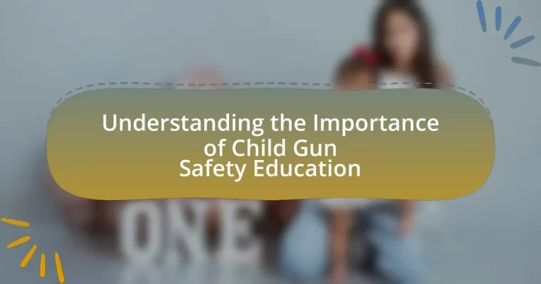 Understanding the Importance of Child Gun Safety Education