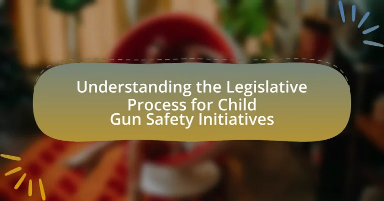 Understanding the Legislative Process for Child Gun Safety Initiatives
