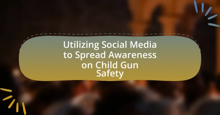 Utilizing Social Media to Spread Awareness on Child Gun Safety